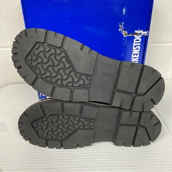 NEW BIRKENSTOCK Prescott‎ Slip On Boots Men Oiled Leather - Black EU 46 13-13.5